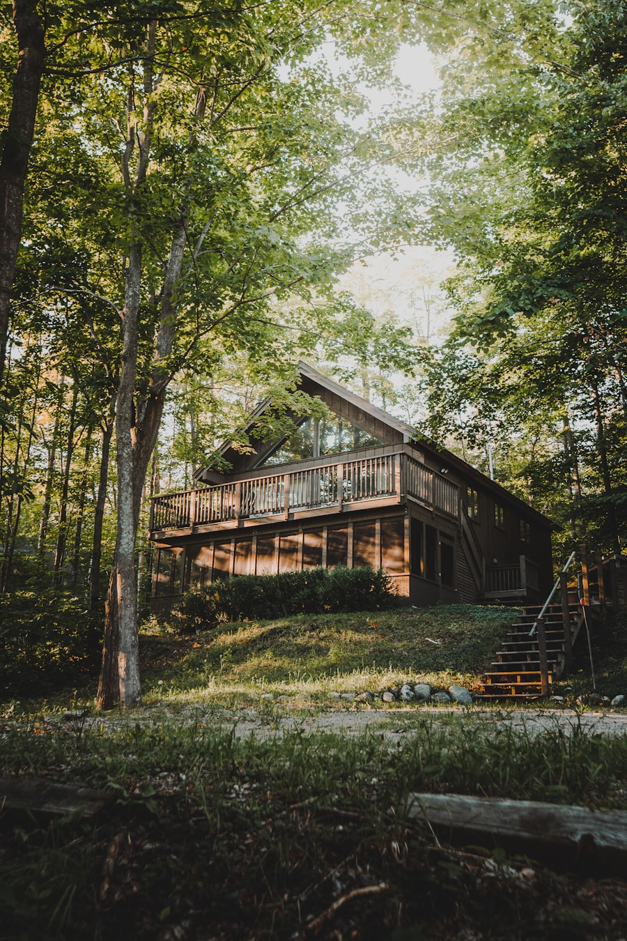 Veranda in houtbouw